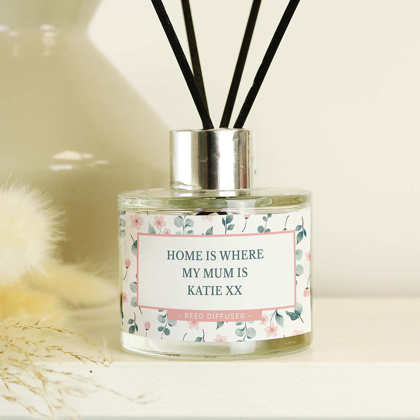 Personalised Floral Reed Diffuser