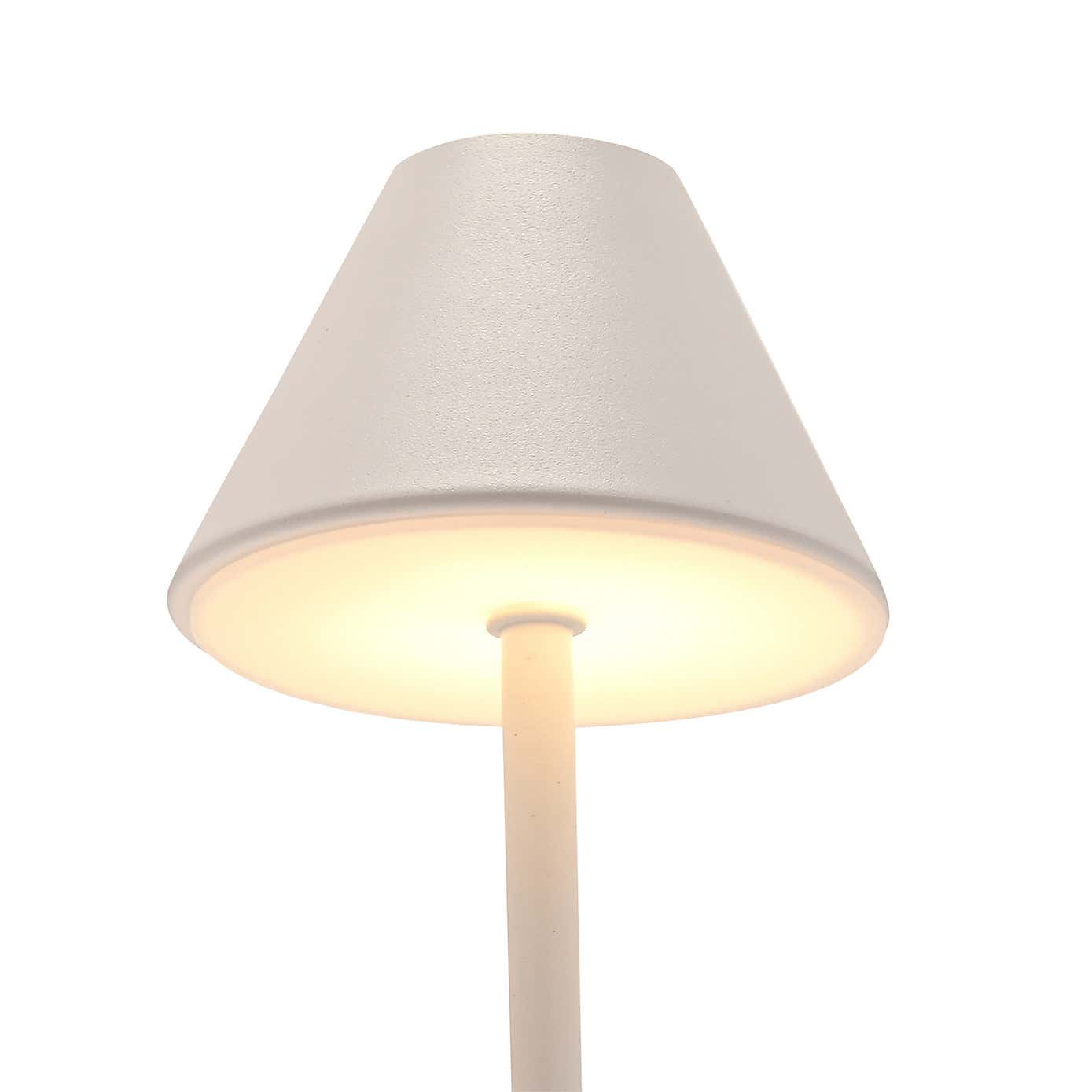 Hestia Thin Stem Rechargeable Colour Changing LED Touch Table Lamp