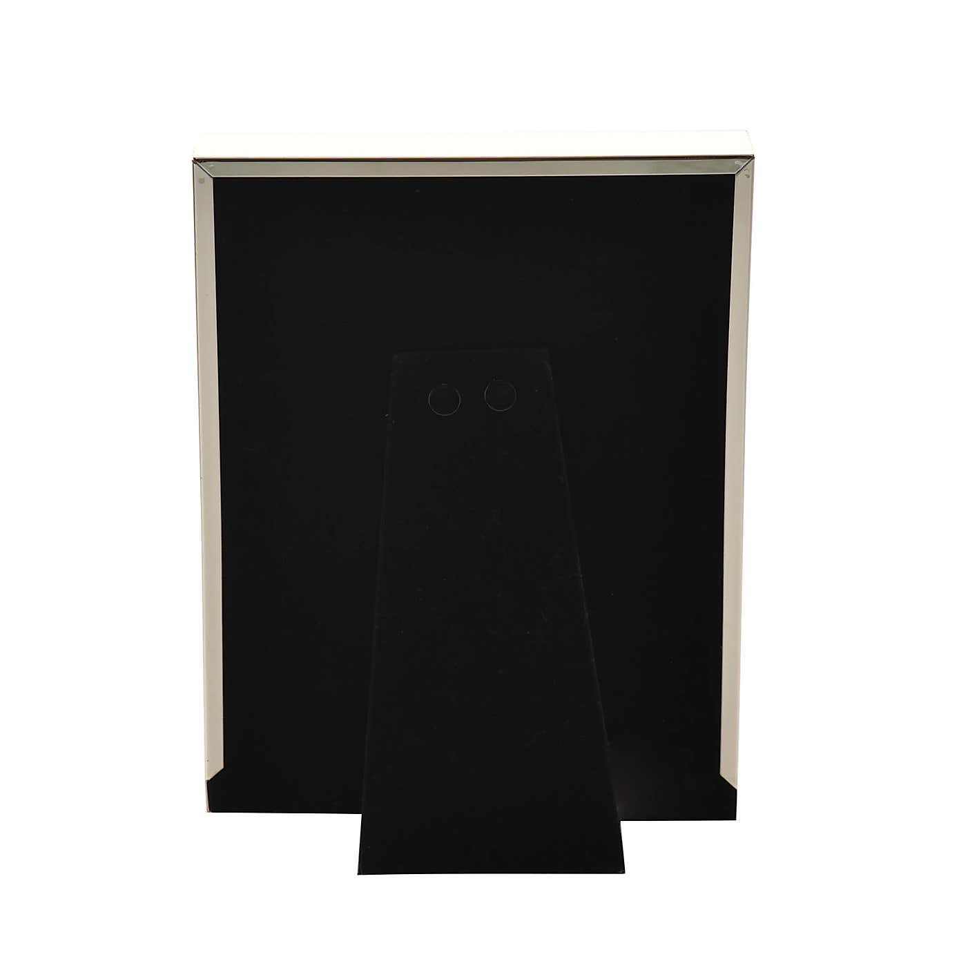 Bambino Thin Silver Plated Teddy Icon Border Frame