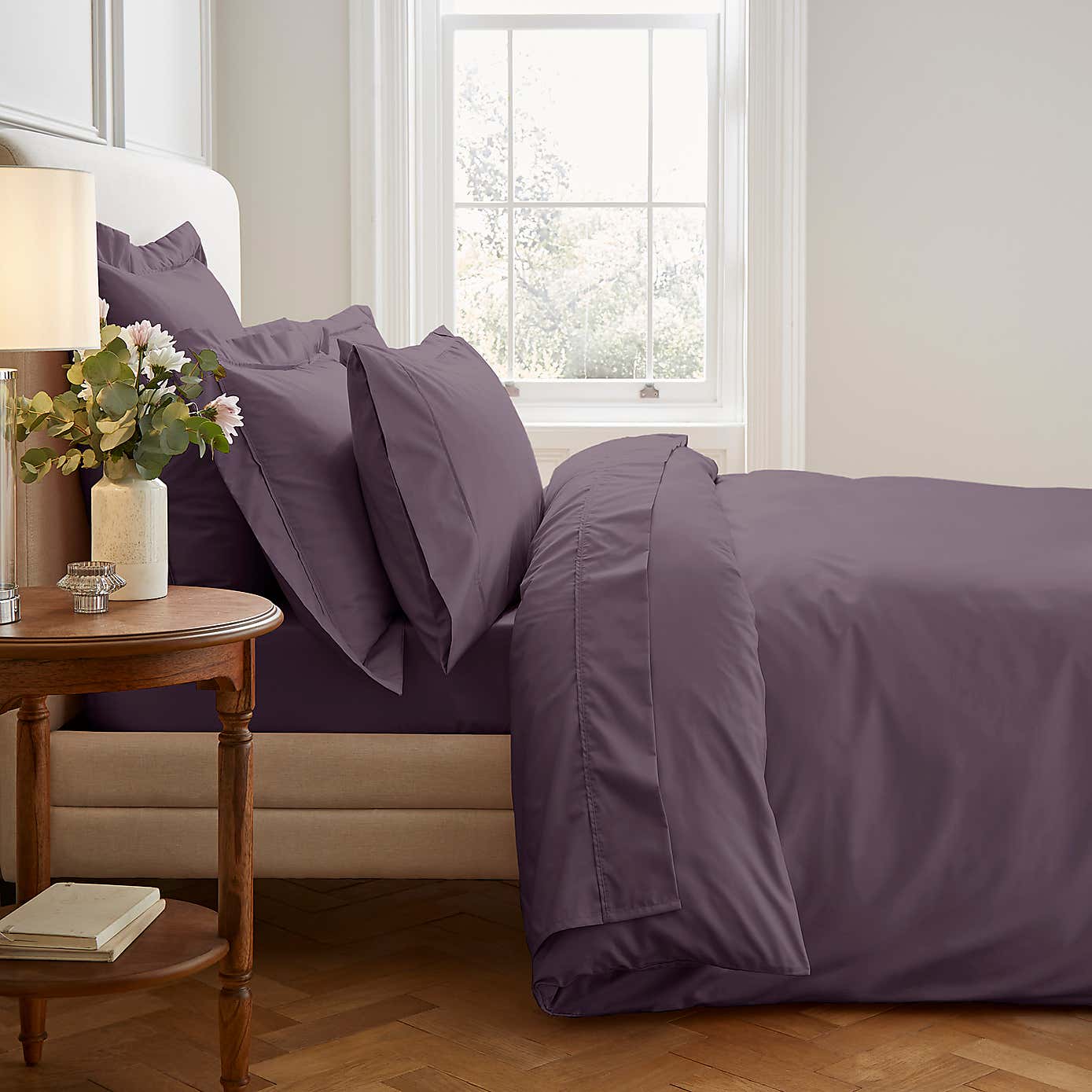 Dorma Egyptian Cotton 400 Thread Count Percale Housewife Pillowcase