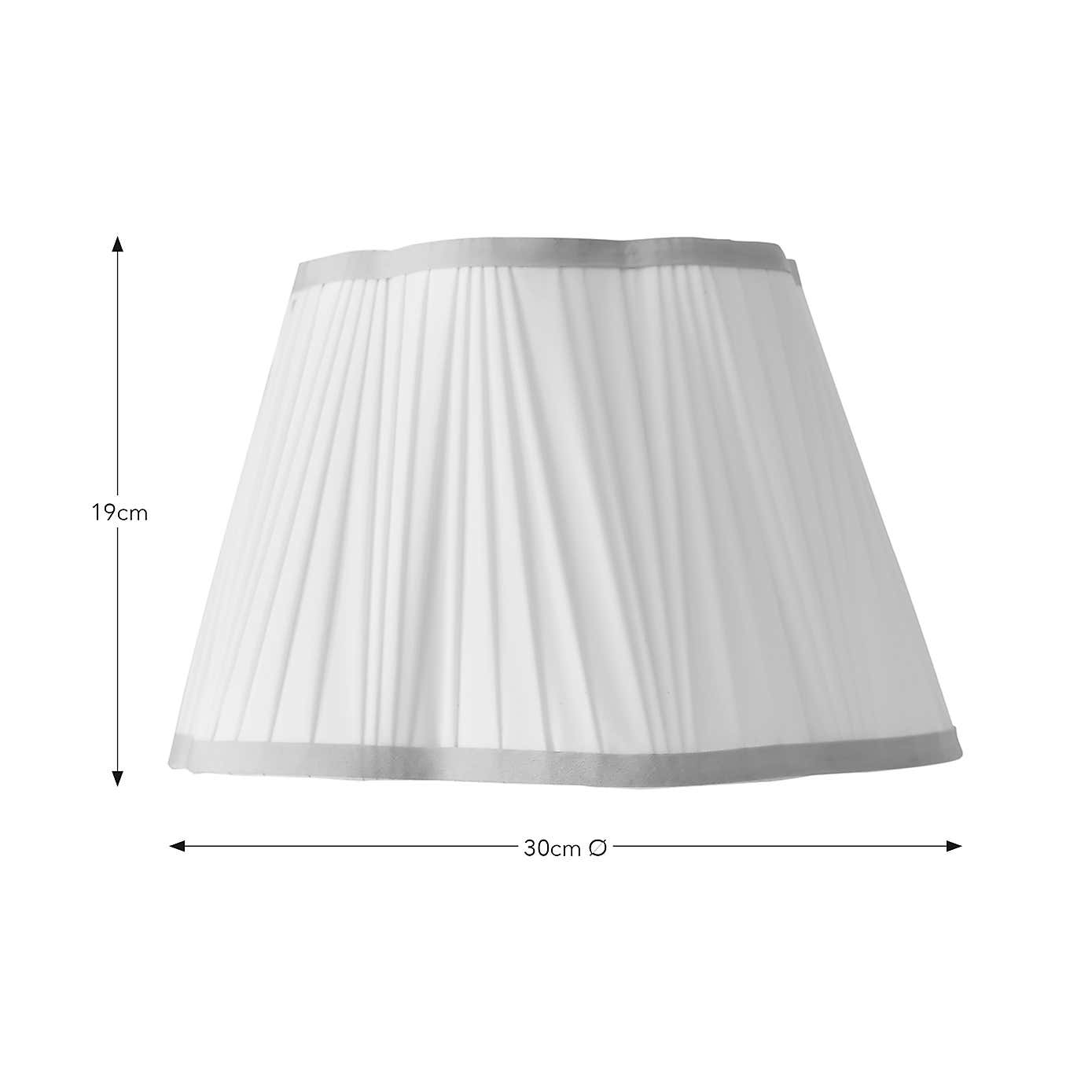 Charming Pleated Easy Fit Lamp Shade