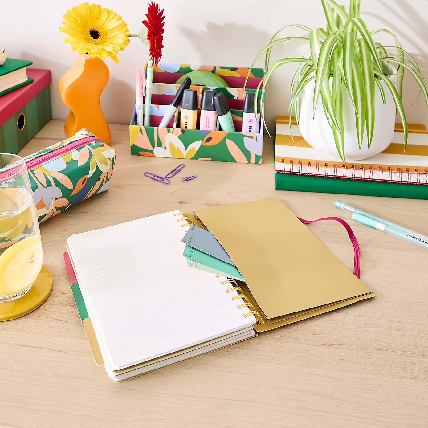 Elements Feildsley Silhouette Wiro Bound A5 Project Book