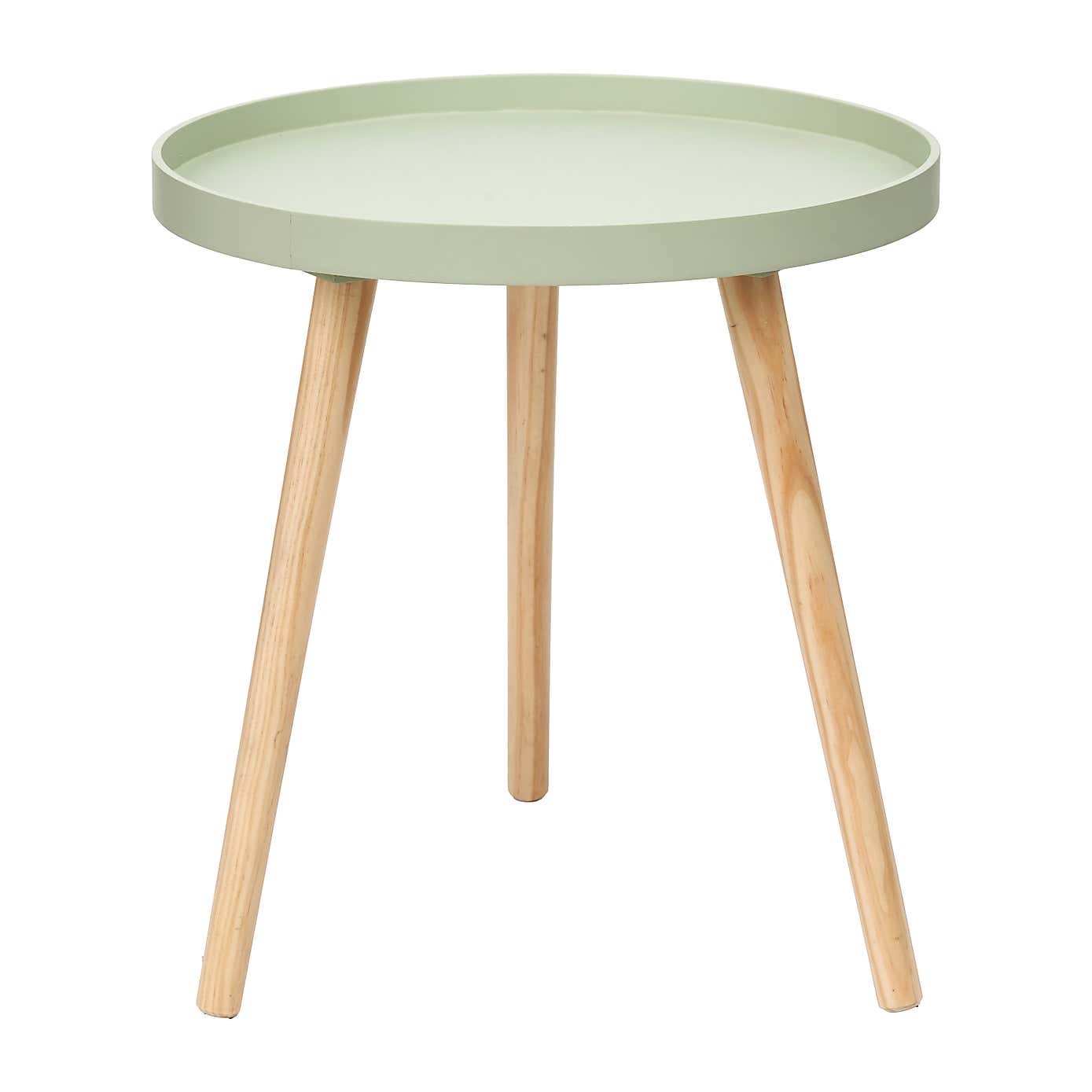 Halston Side Table, Natural Pine
