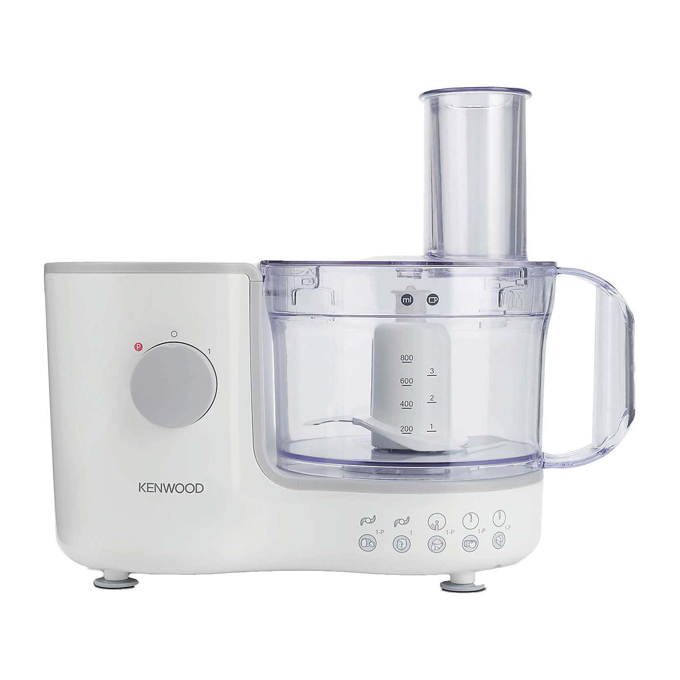 Kenwood 400w Compact Food Processor White and Grey