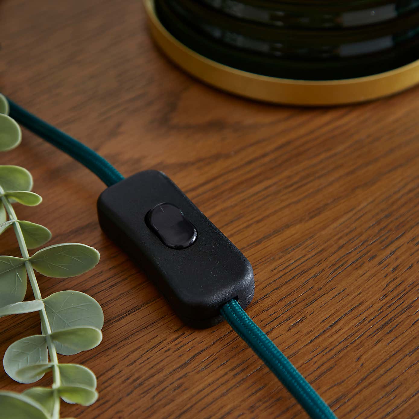 Nico Ribbed Glass Table Lamp