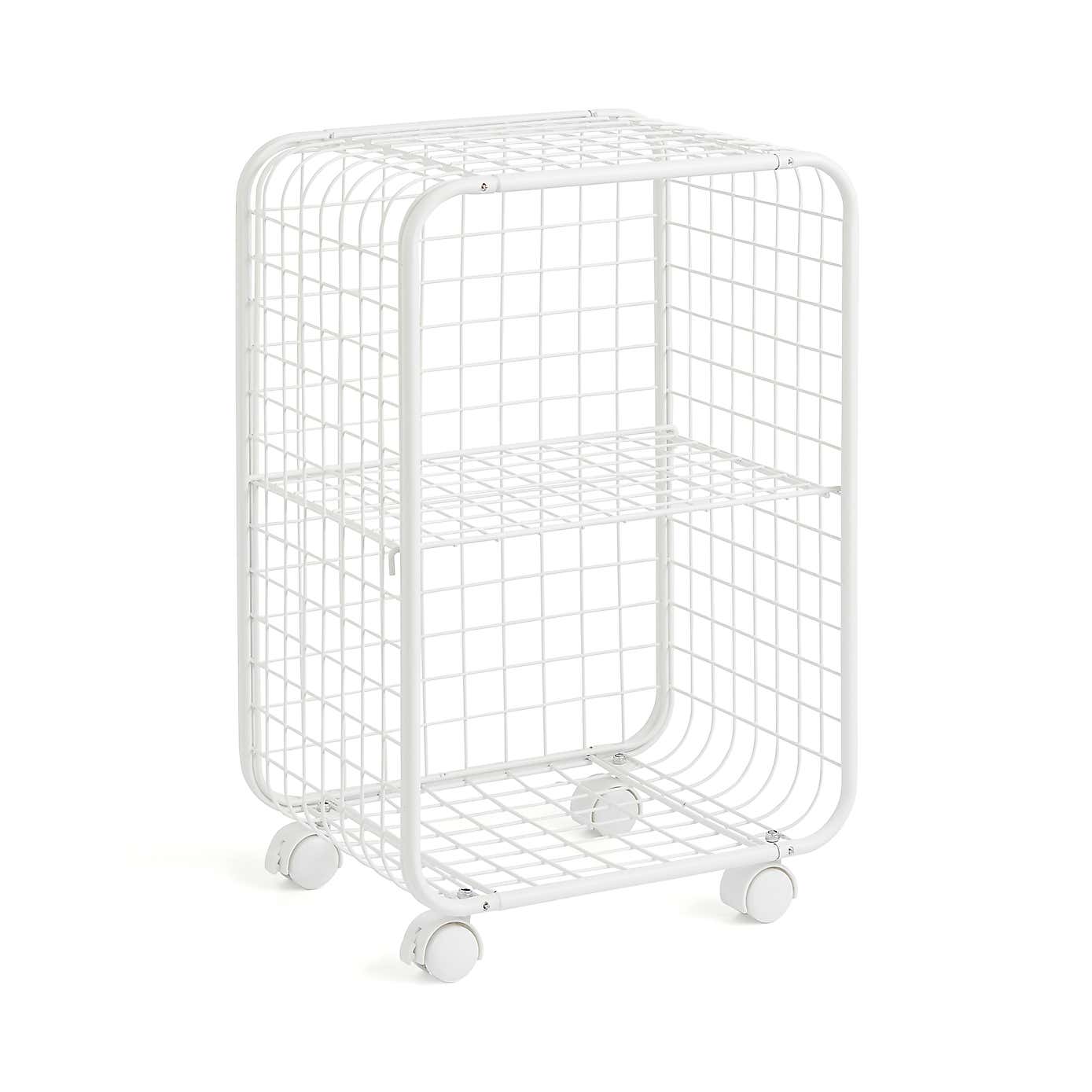 Metal Wire Storage Trolley