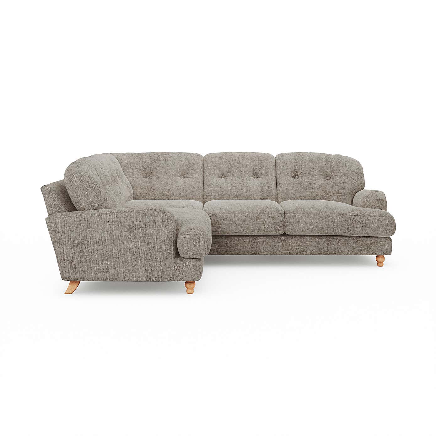 Martha Chunky Chenille Full Corner Sofa