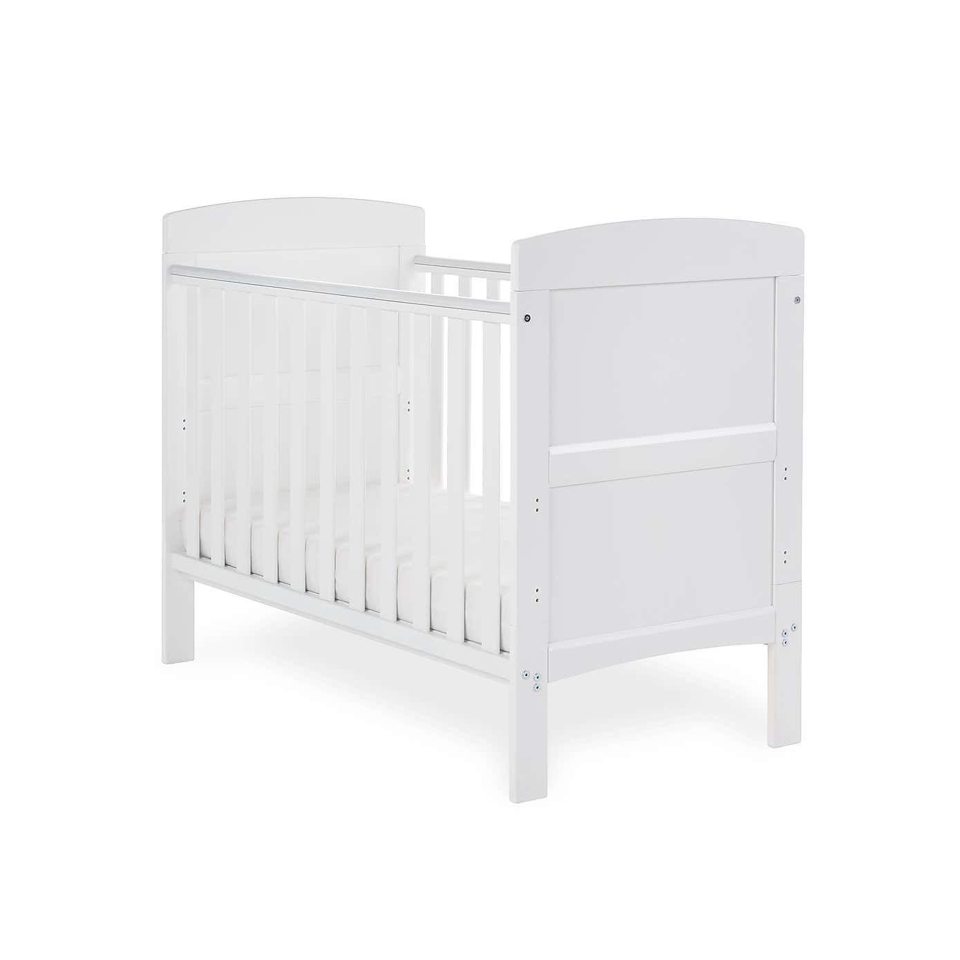 OBaby Grace Mini Cot Bed, Pine