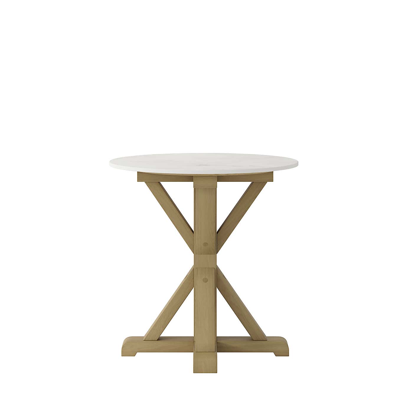 Harrow Side Table, Stone Latte