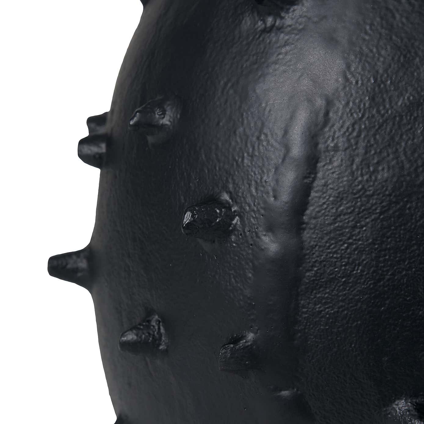 Matt Metal Bobble Vase