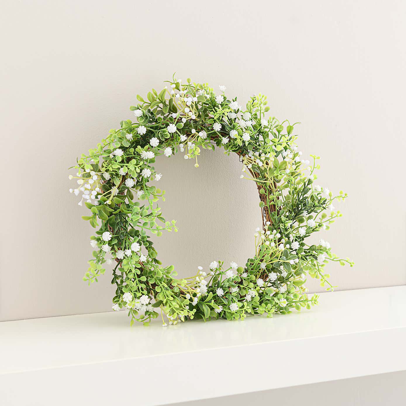 Artificial Gypsophila Wreath