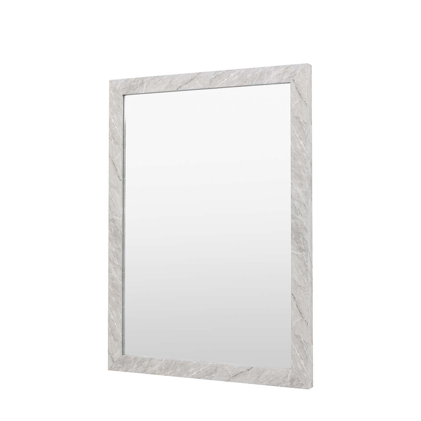 Alora Marbled Rectangle Wall Mirror