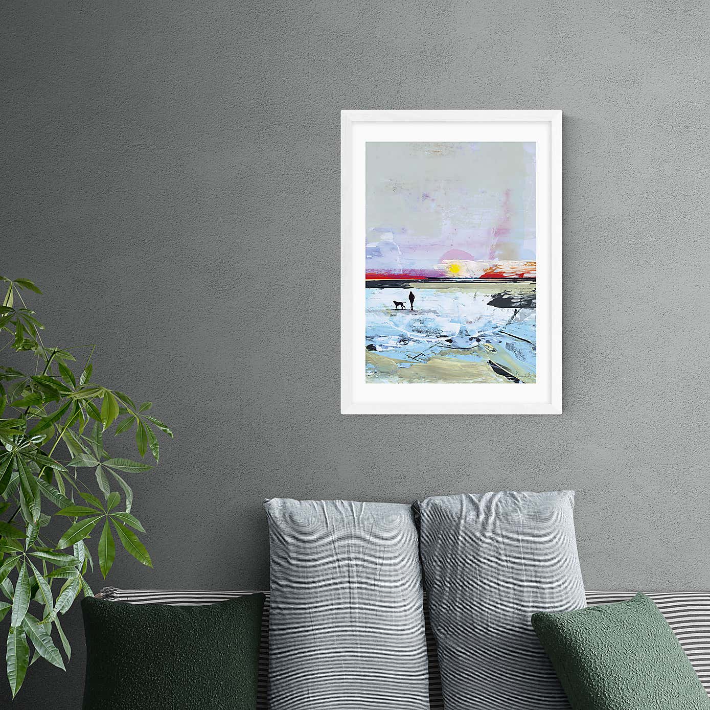 East End Prints Beach Walk Print