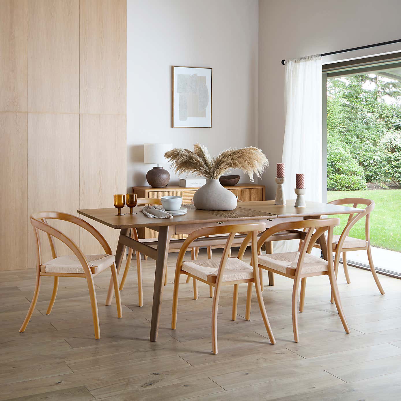 Olsson 4-6 Seater Rectangular Extending Dining Table