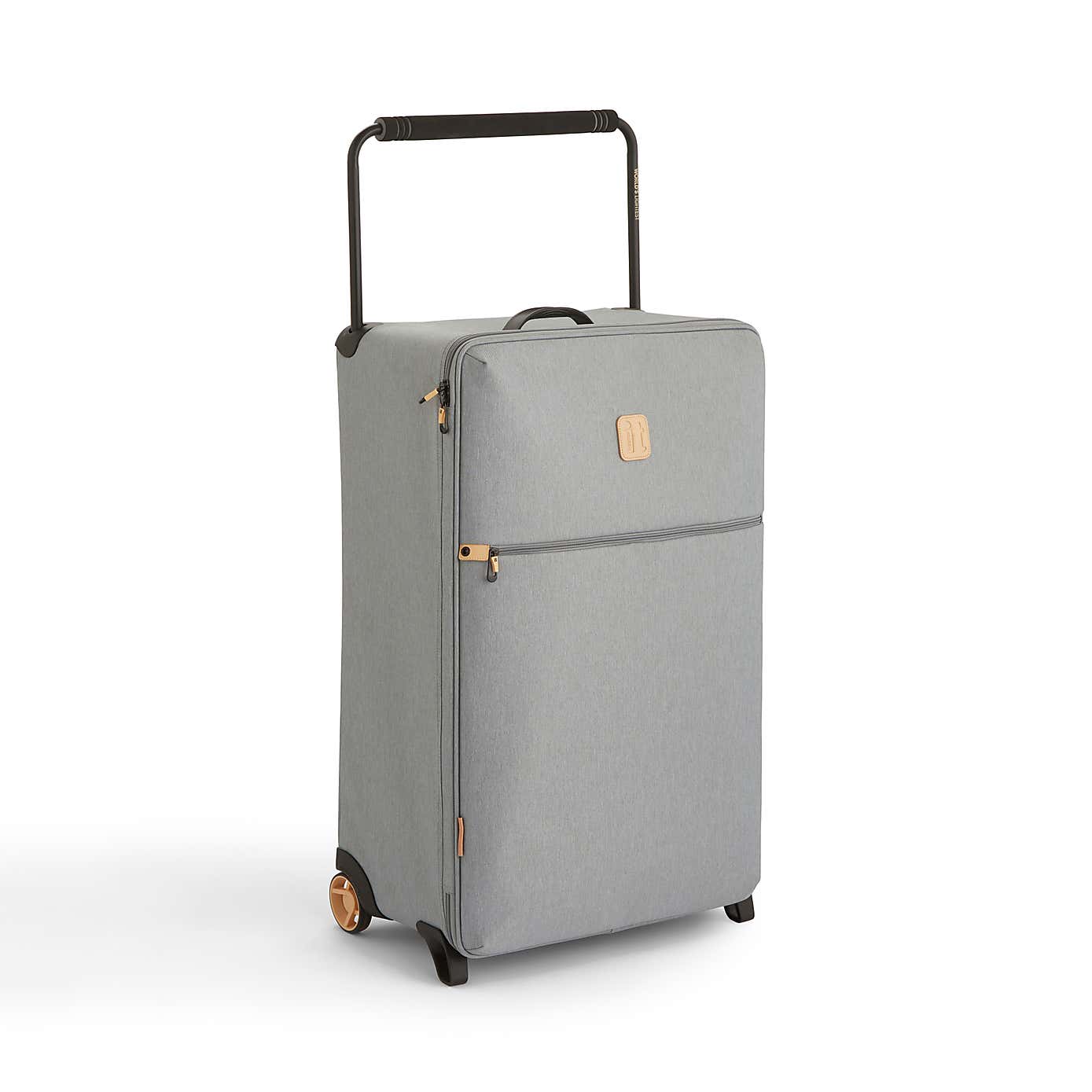 IT Luggage Worlds Lightest Grey Suitcase