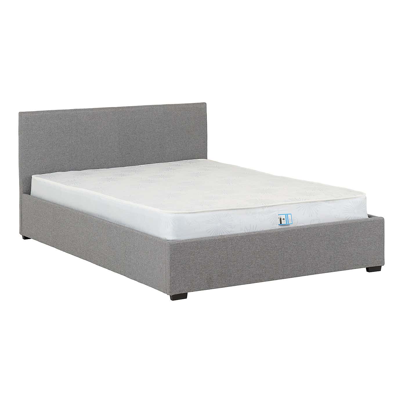 Waverley Linen Ottoman Bedstead - Grey