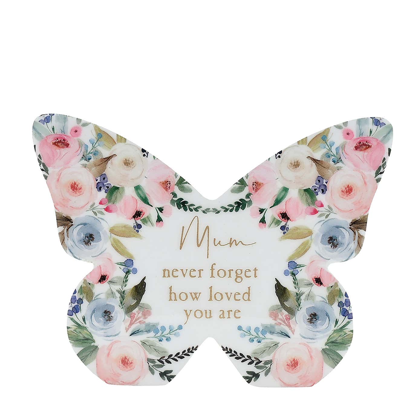 The Cottage Garden Mum Butterfly Plaque