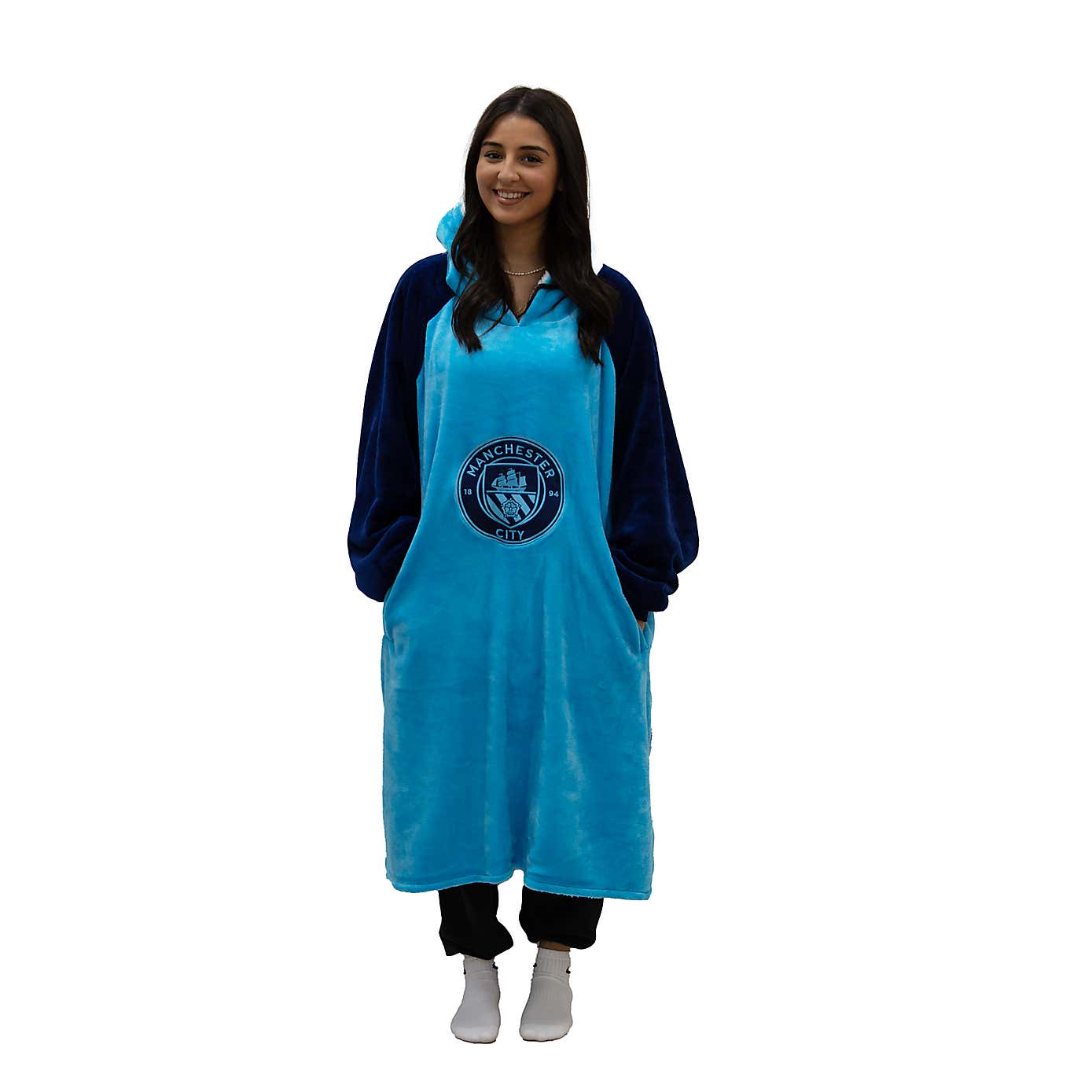 Manchester City Hooded Wearable Fleece