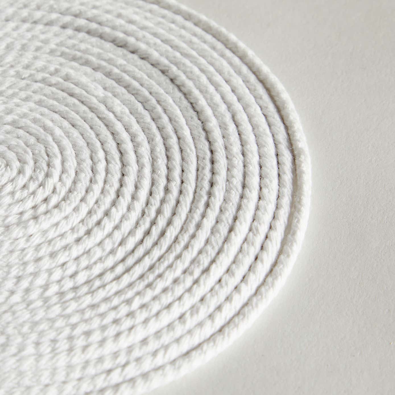 By The Metre Cotton Piping White Cord