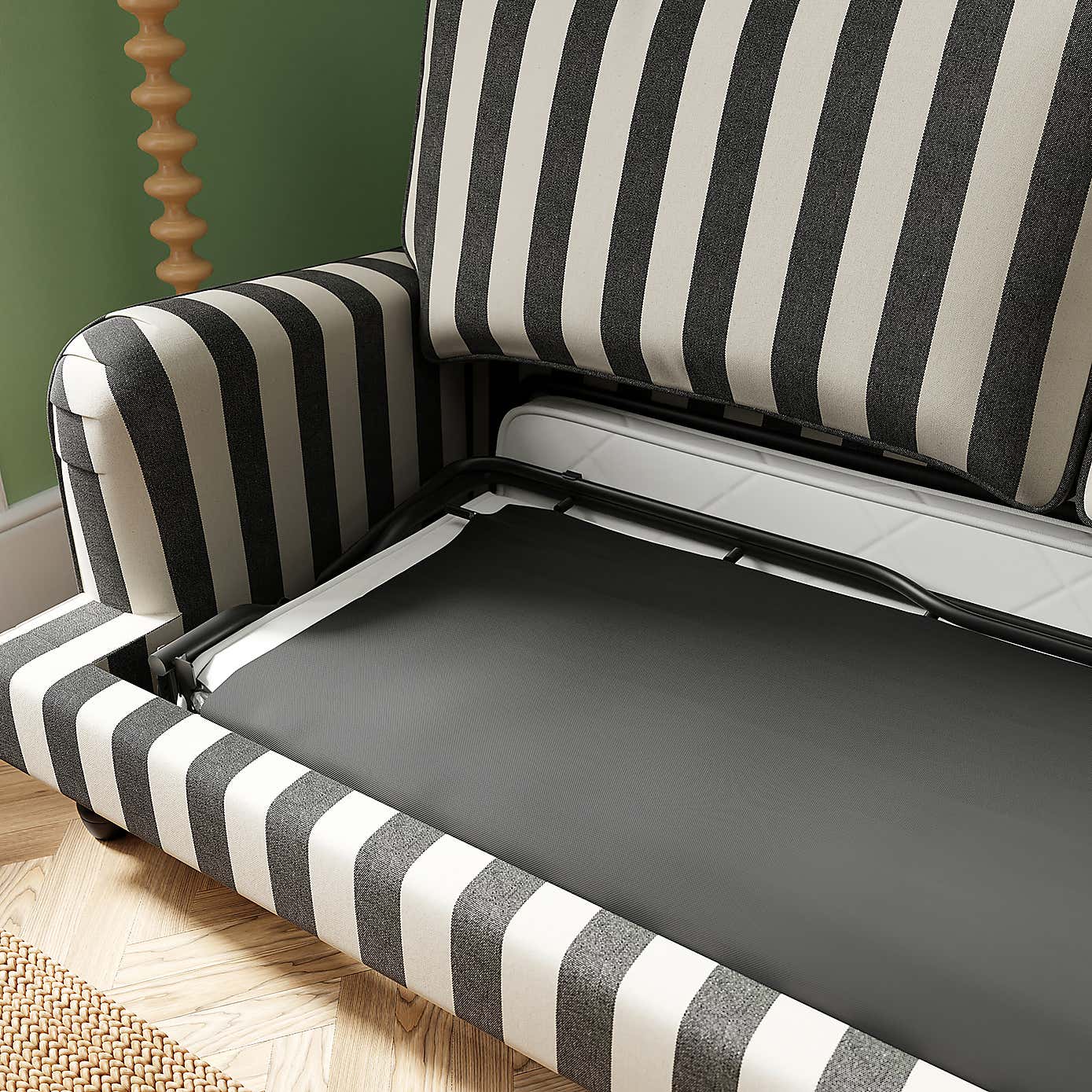 Woven Stripe Fabric Sample