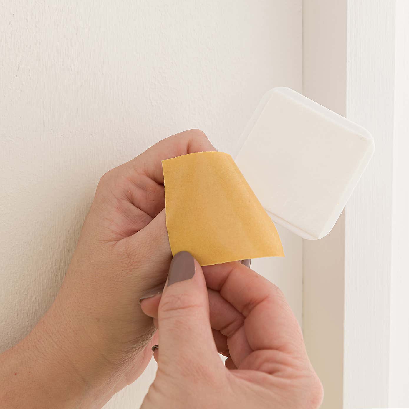 Easy Stick White Roller Blind Brackets