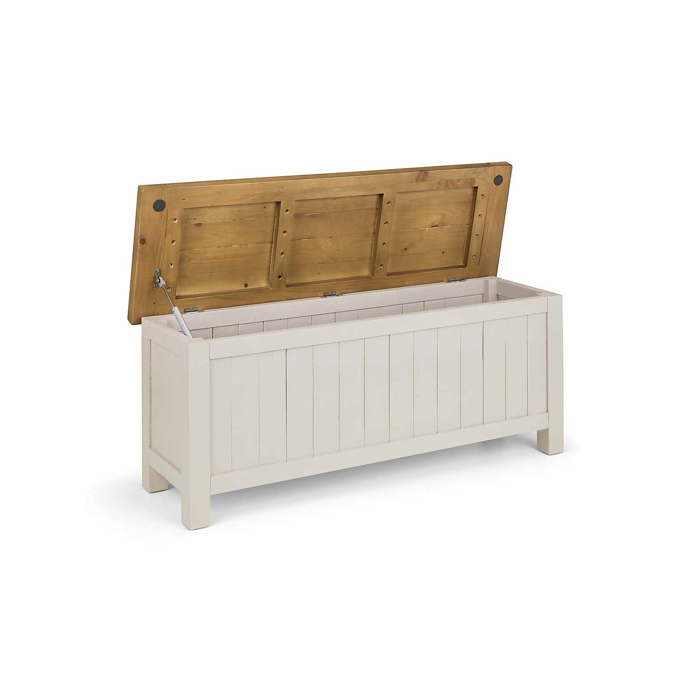Caleb Wooden Storage Bench