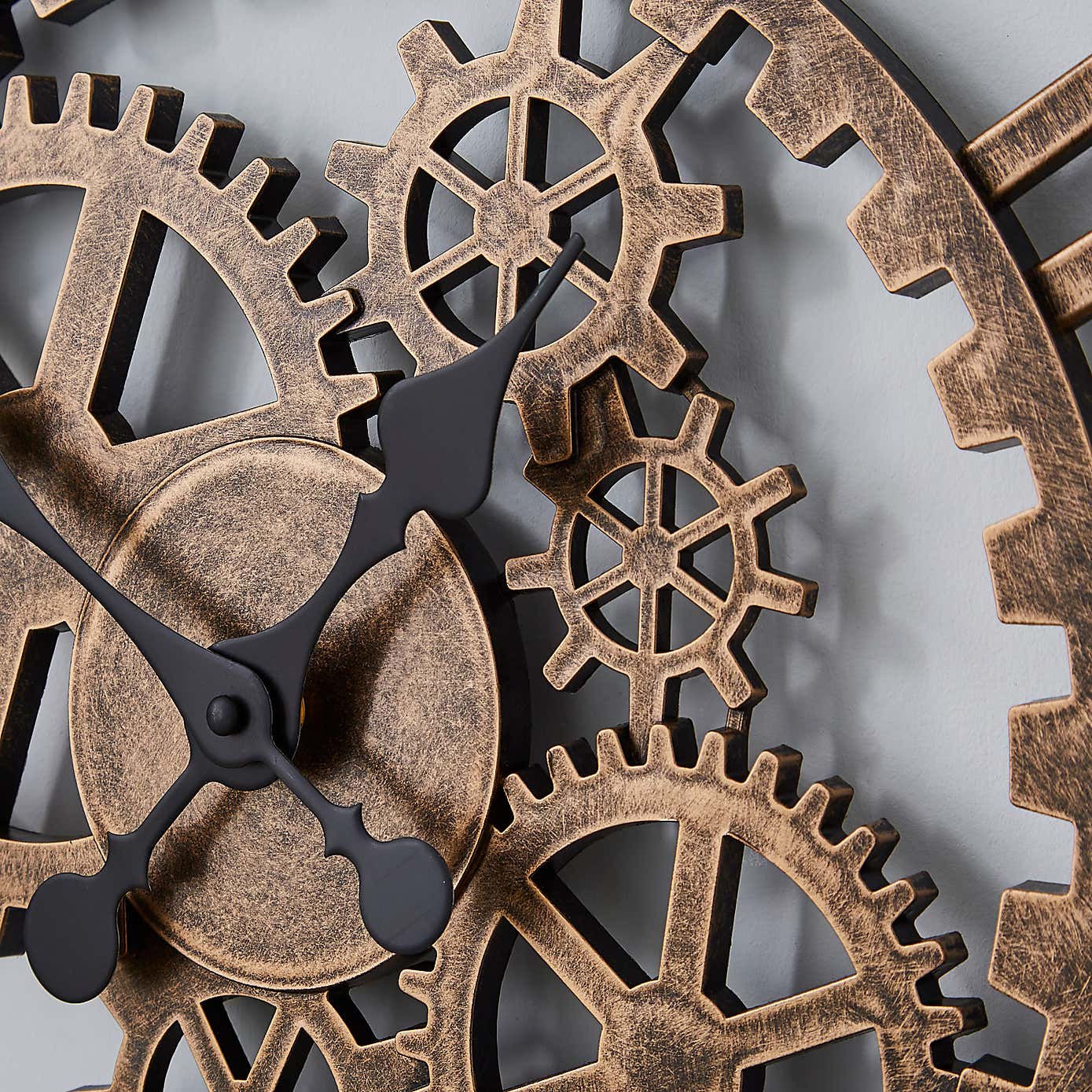 Indoor Outdoor Cogs Clock 60cm