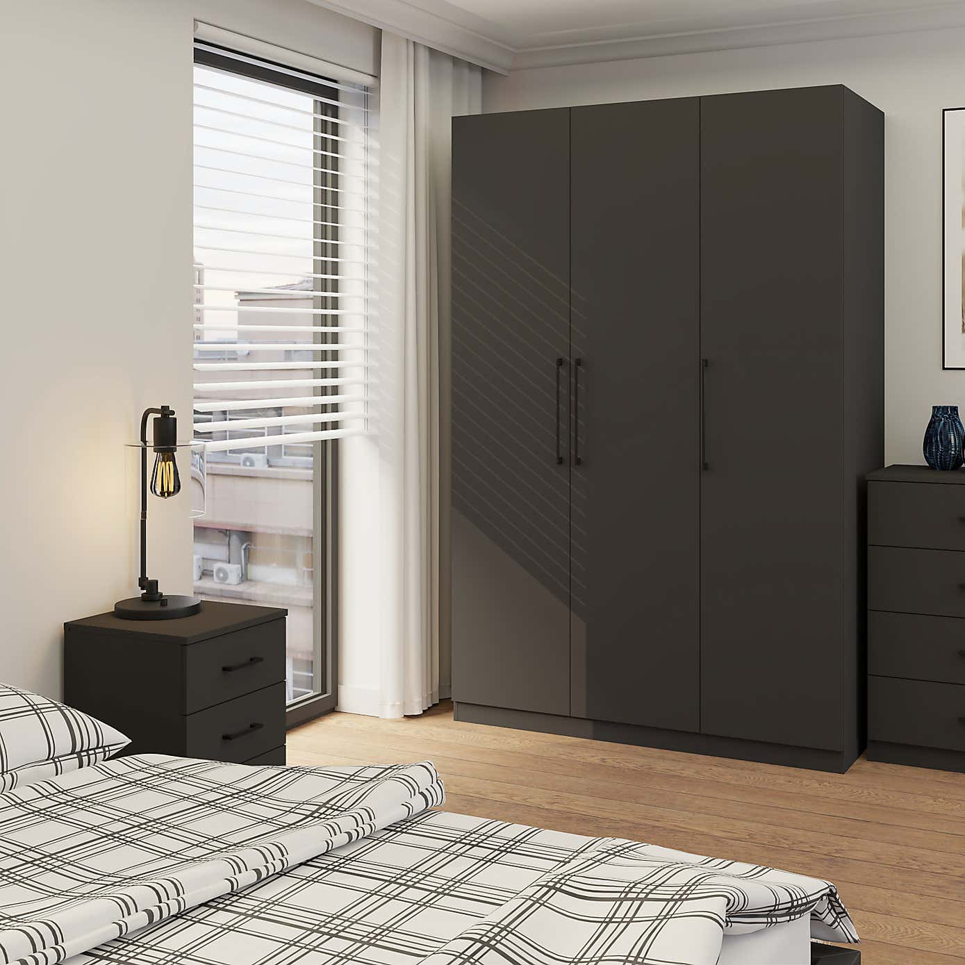 Foster Triple Wardrobe