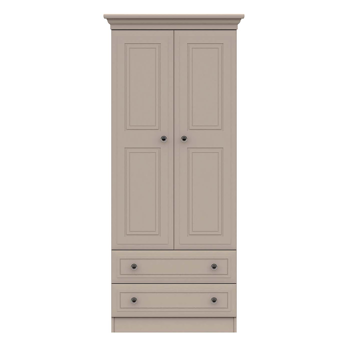 Portia 2 Door Combi Wardrobe