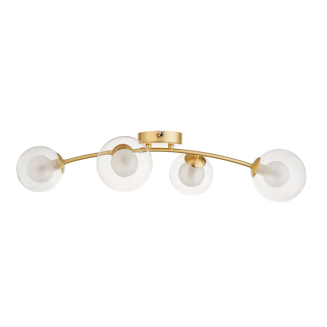 Eliza 4 Light Dimmable Semi Flush Ceiling Light