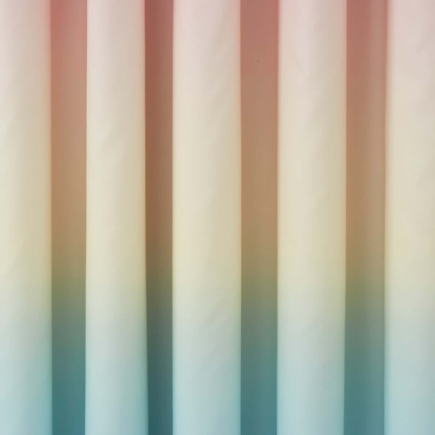 Rainbow Ombre Blackout Eyelet Curtains