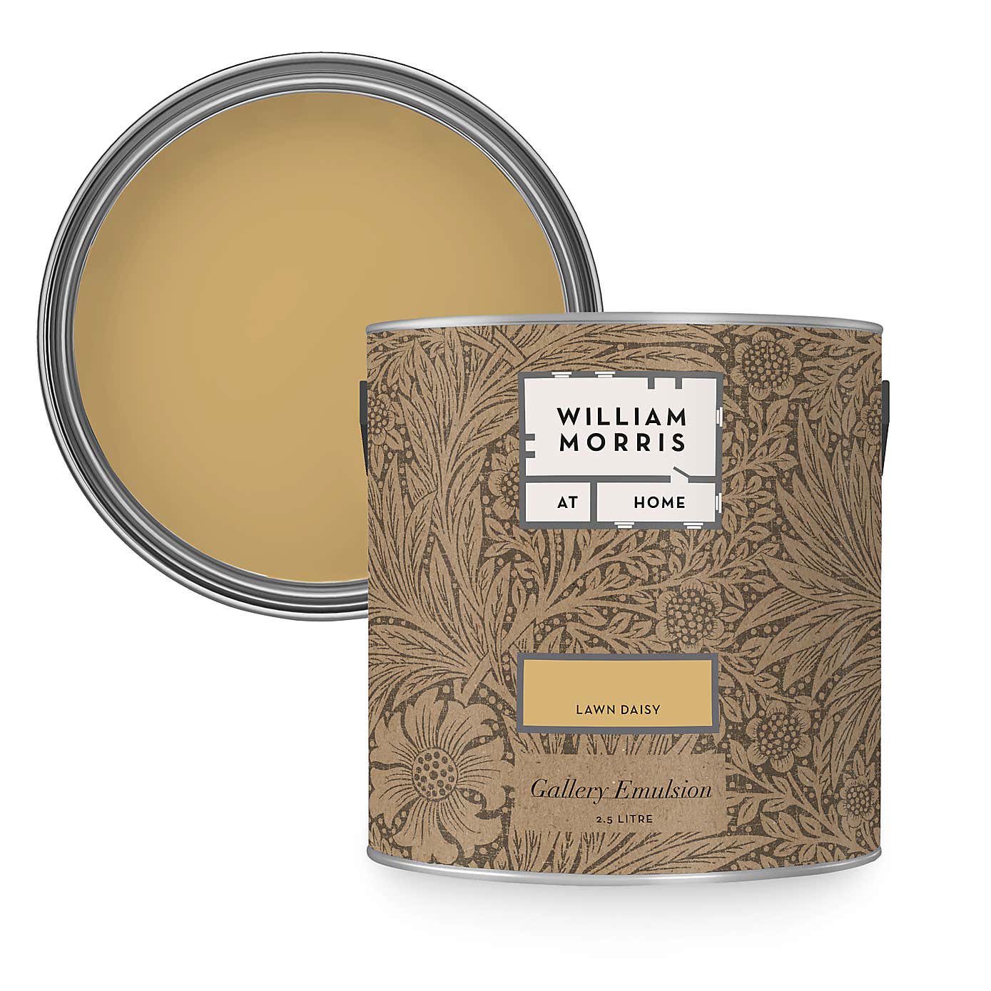 William Morris At Home Lawn Daisy Gallery Emulsion Paint