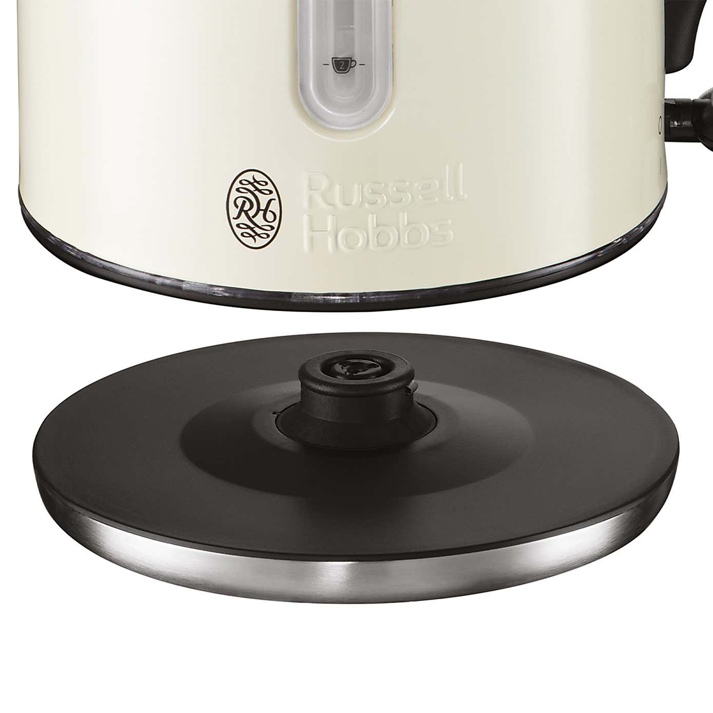 Russell Hobbs Brushed Stainless Steel 1.7L Quiet Boil Kettle