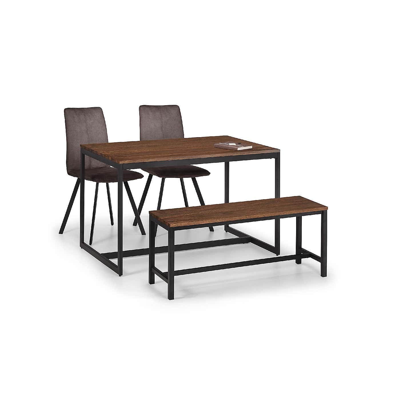 Tribeca Rectangular Dining Table Walnut