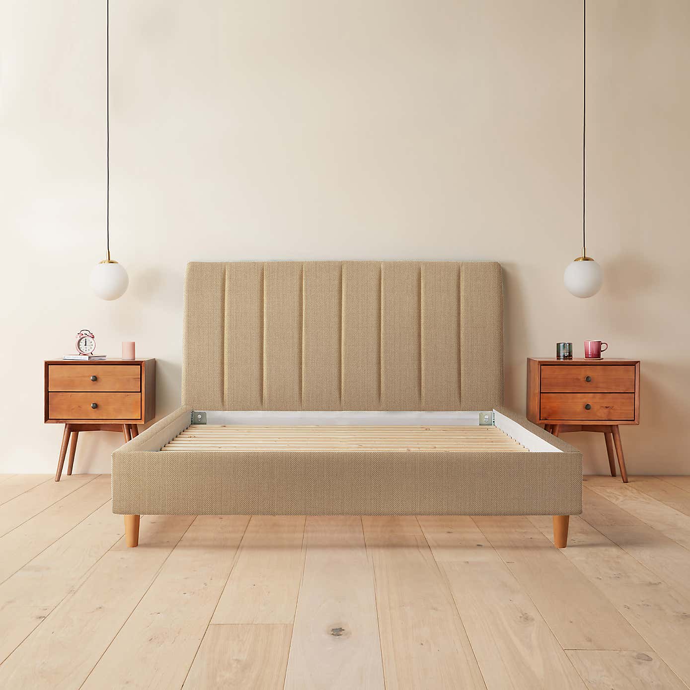 Silentnight Octavia Bed Frame, Woven