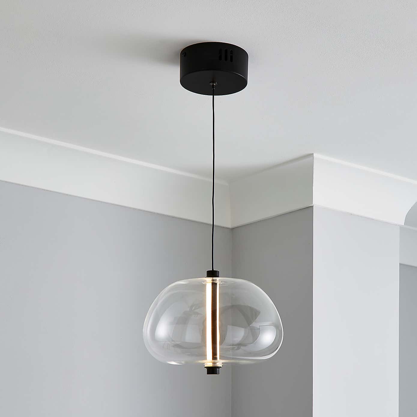 Elements Bjork 1 Light Ceiling Fitting