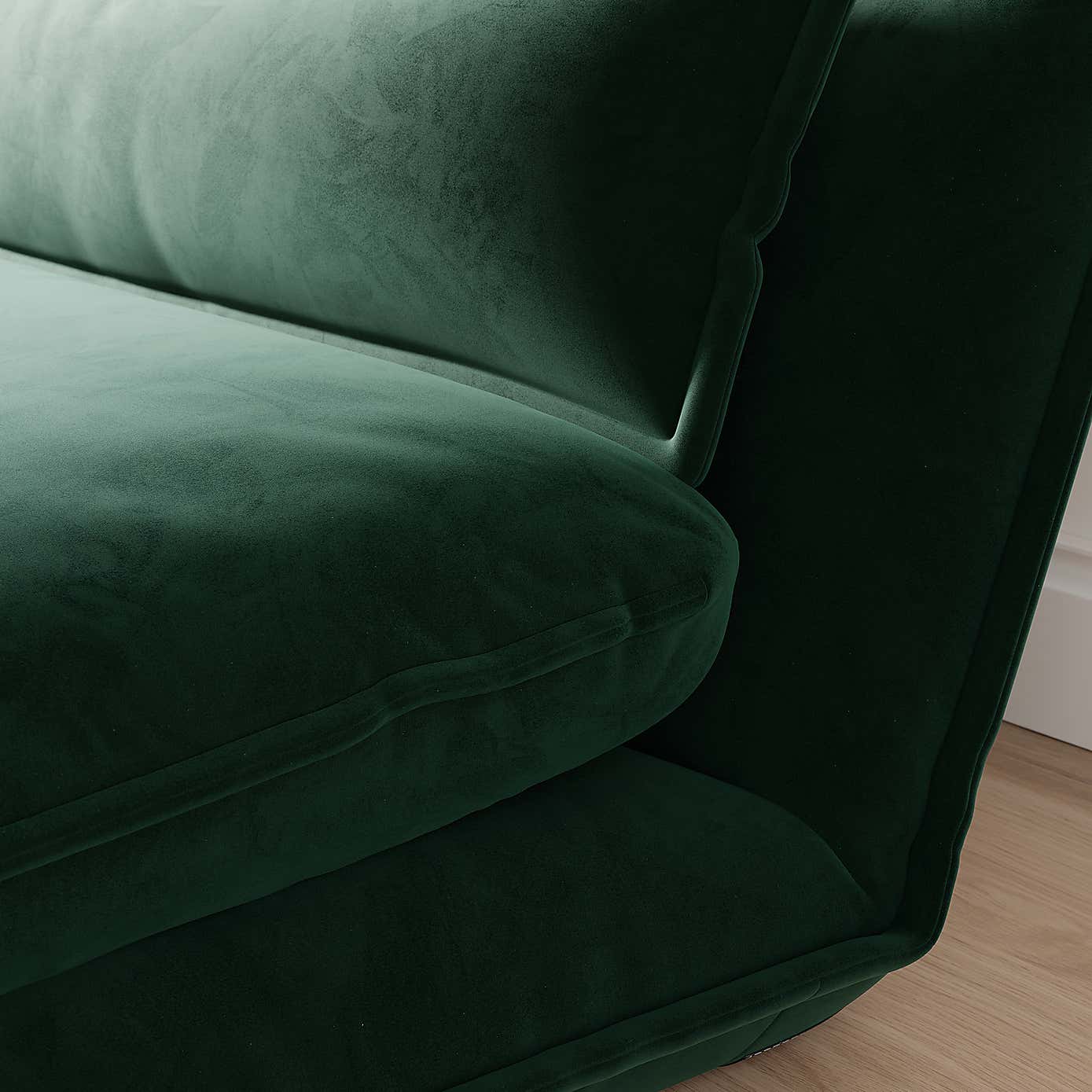 Jackson Velvet Foldable Single Sofa Bed