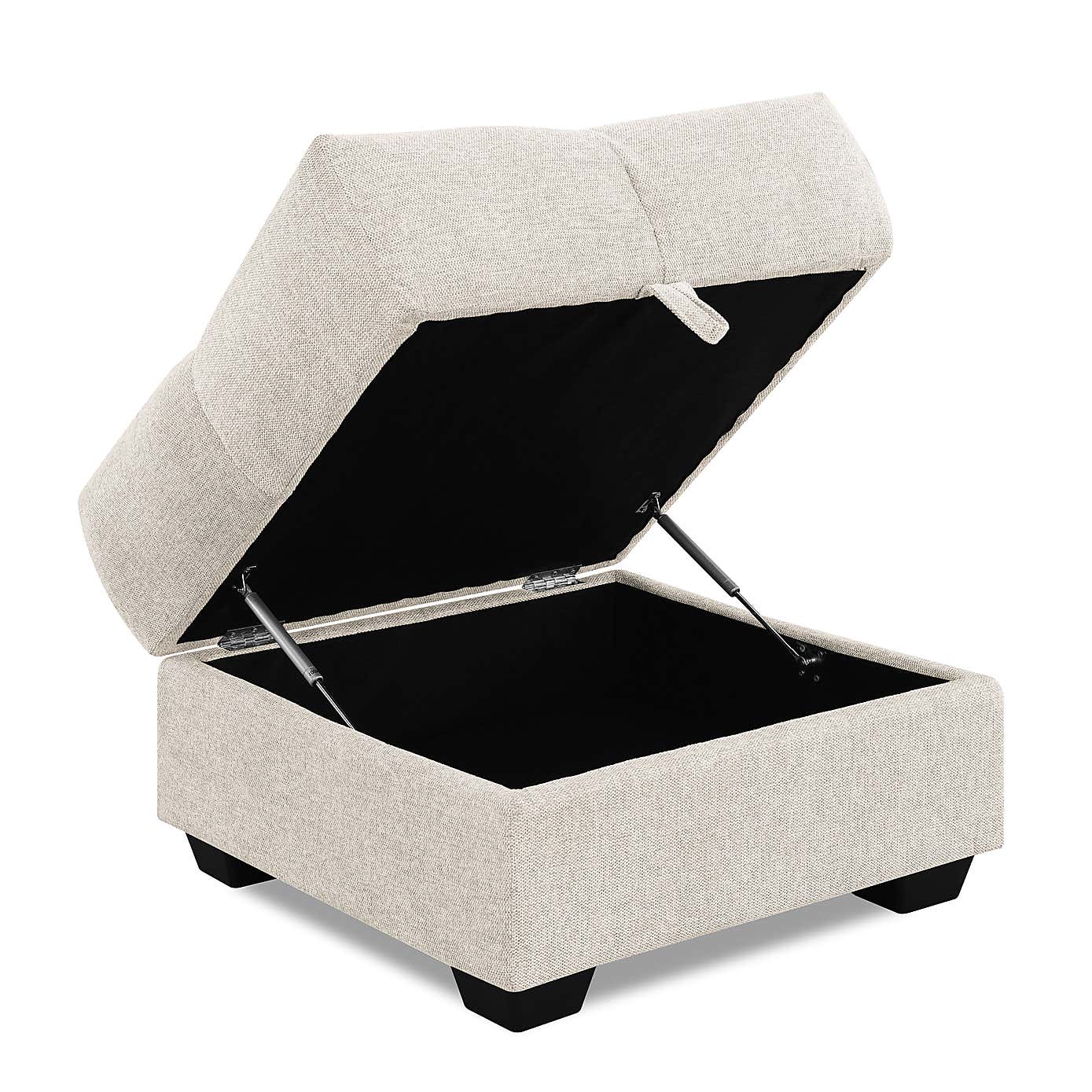 Margo Chenille Storage Ottoman