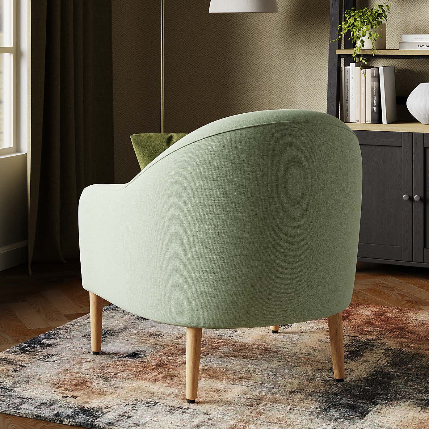 Kaspar Flatweave Tub Chair