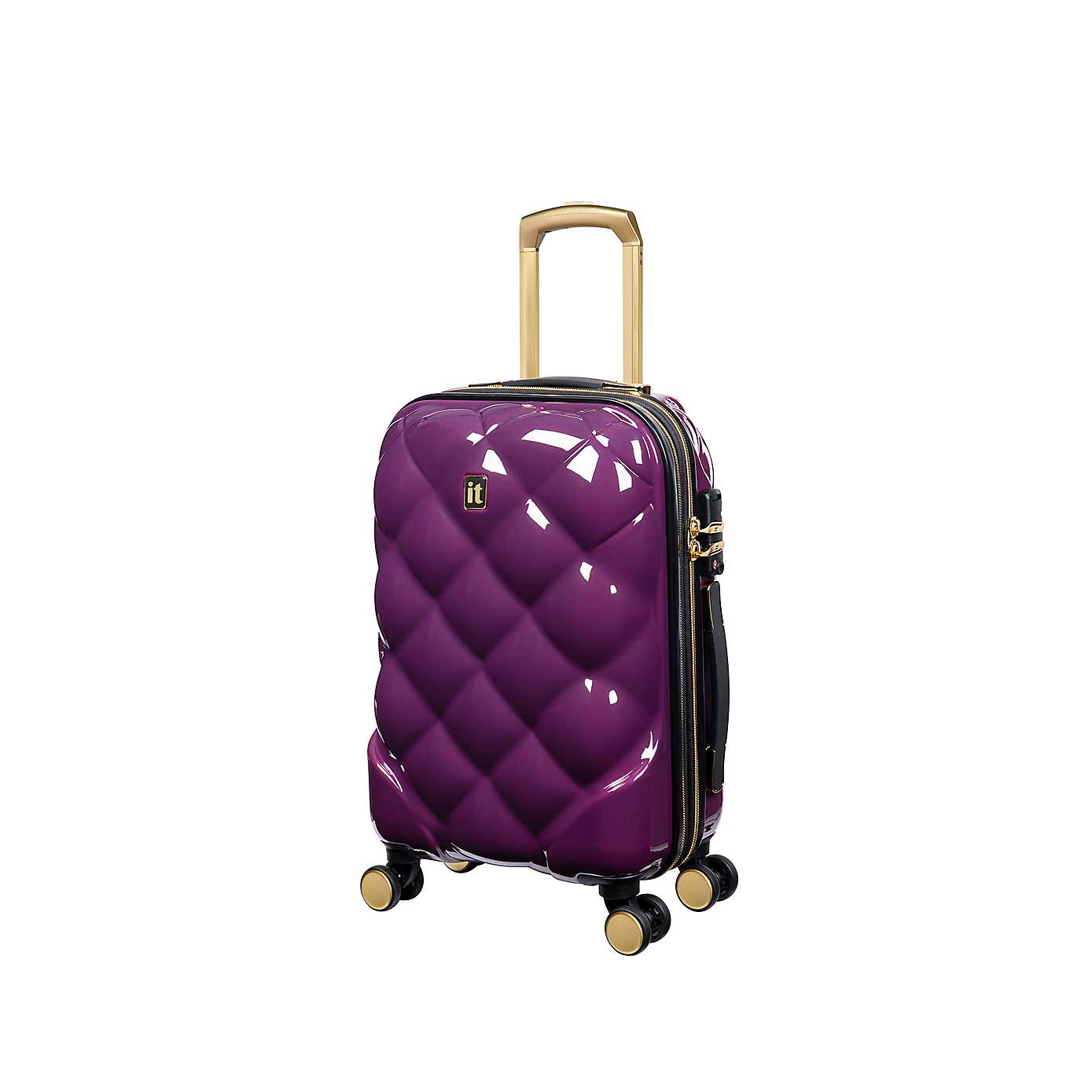 IT Luggage Set of 3 St Tropez Hard Shell Suitcases