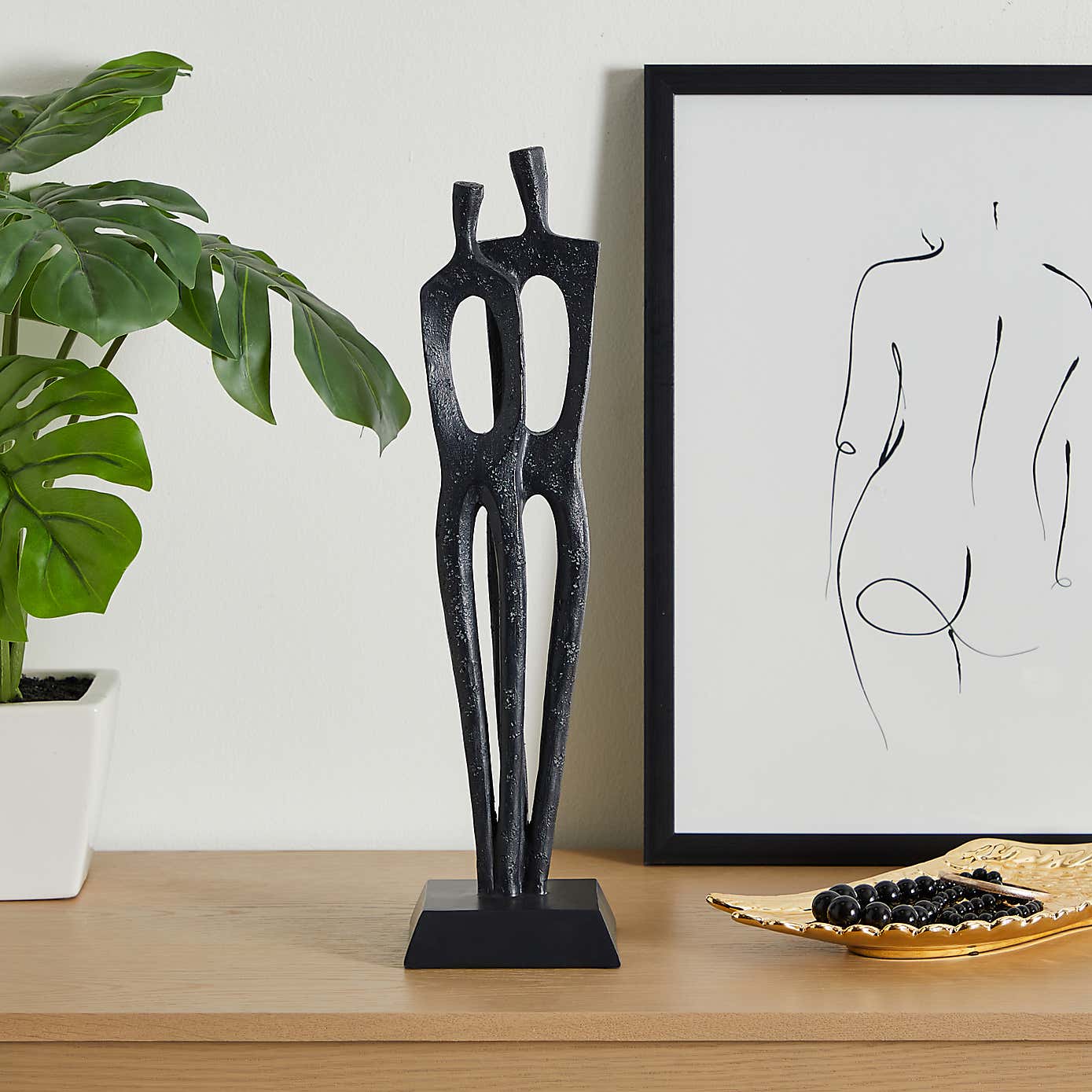 Curves Figure Ornament 45cm