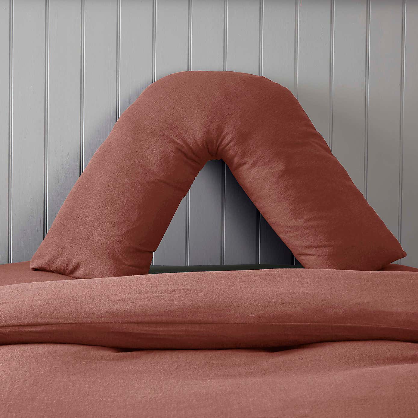 Soft & Cosy Brushed Cotton V-Shape Pillowcase