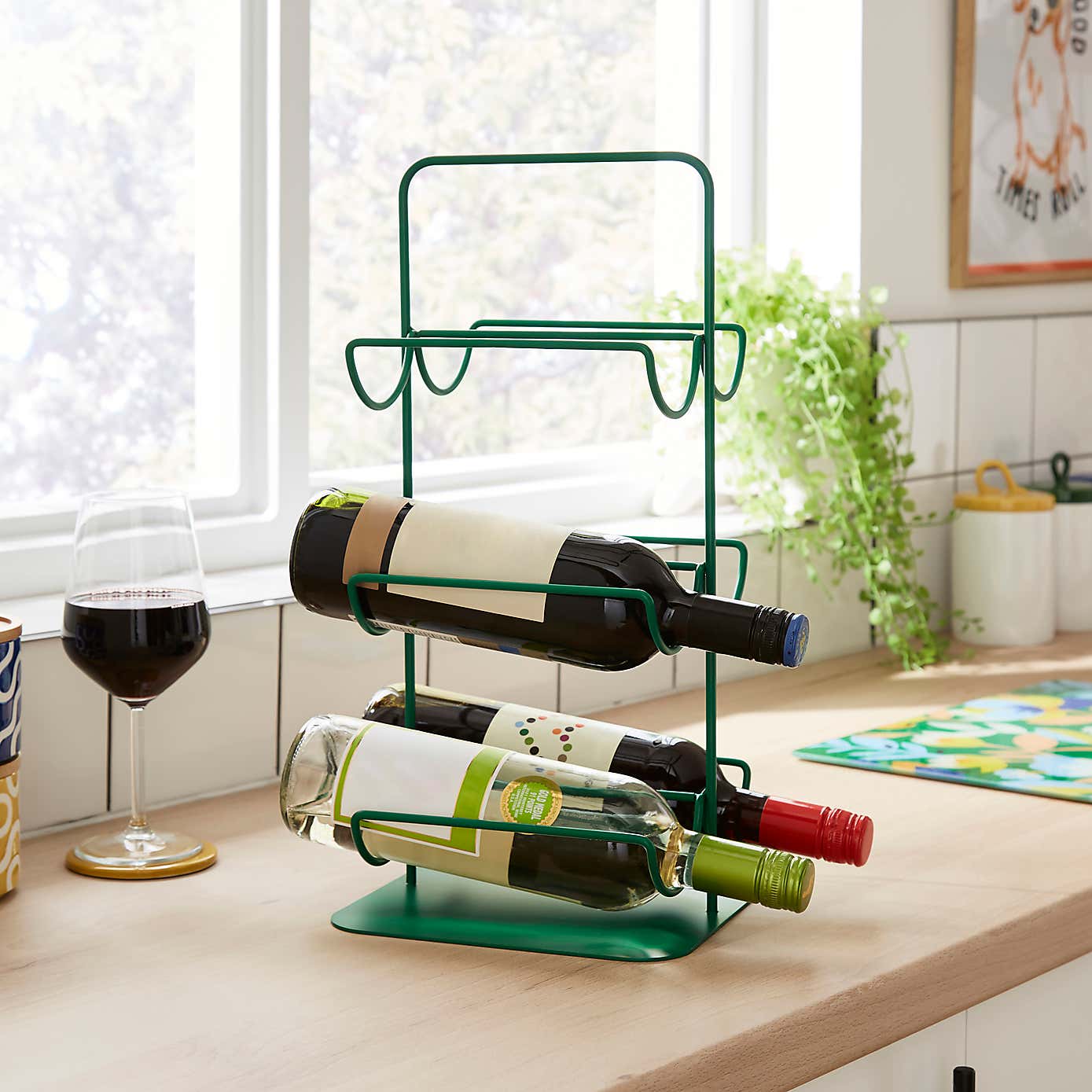 Elements Metal Wine Rack
