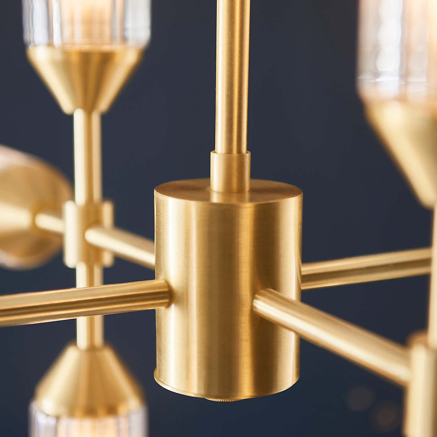 Vogue Bailey Art Deco 12 Light Adjustable Ceiling Light