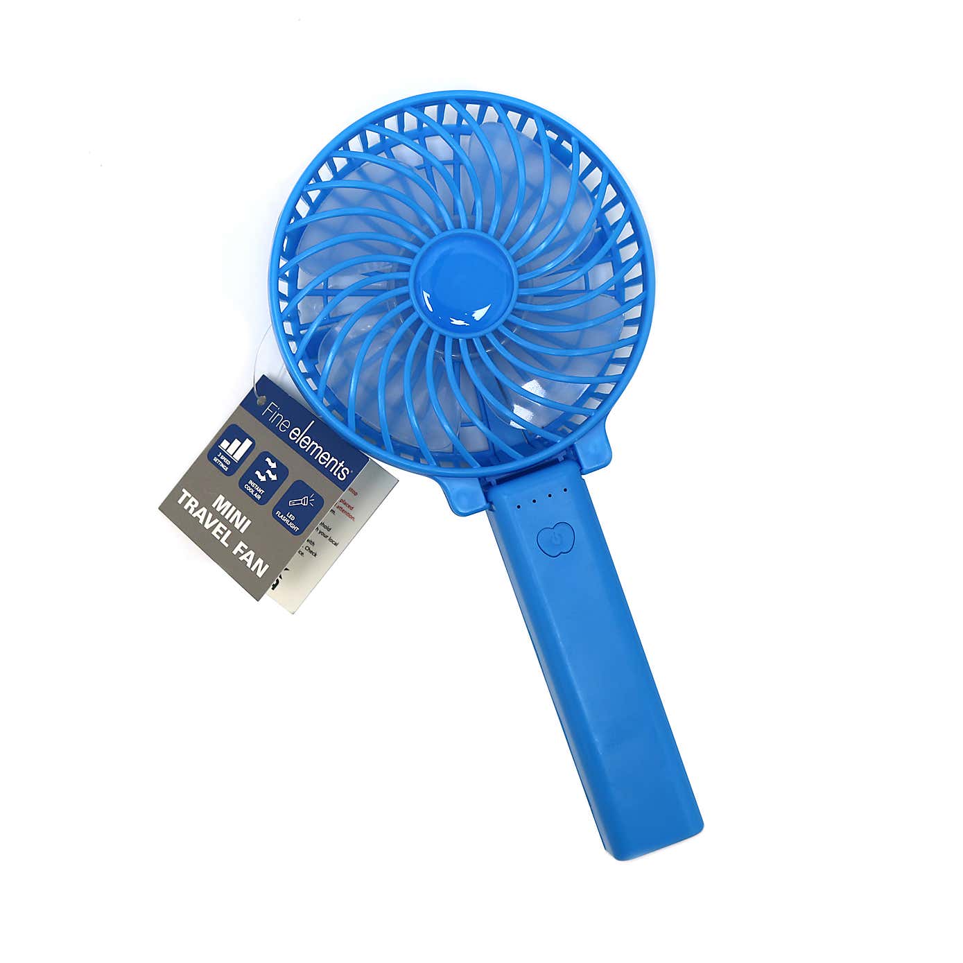 Blue Mini Travel Fan
