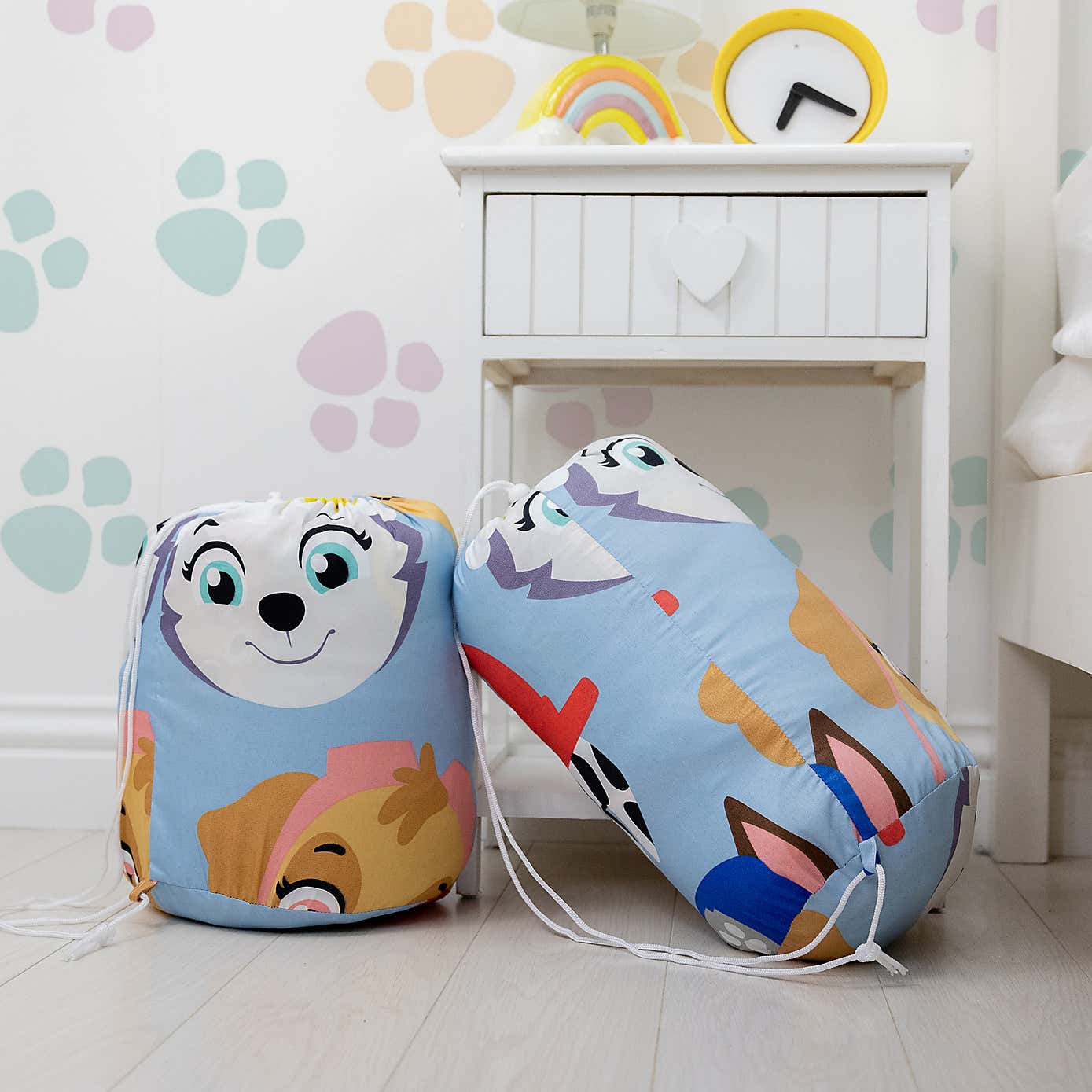 Paw Patrol Bold 10.5 Tog Coverless Duvet and Pillowcase Set