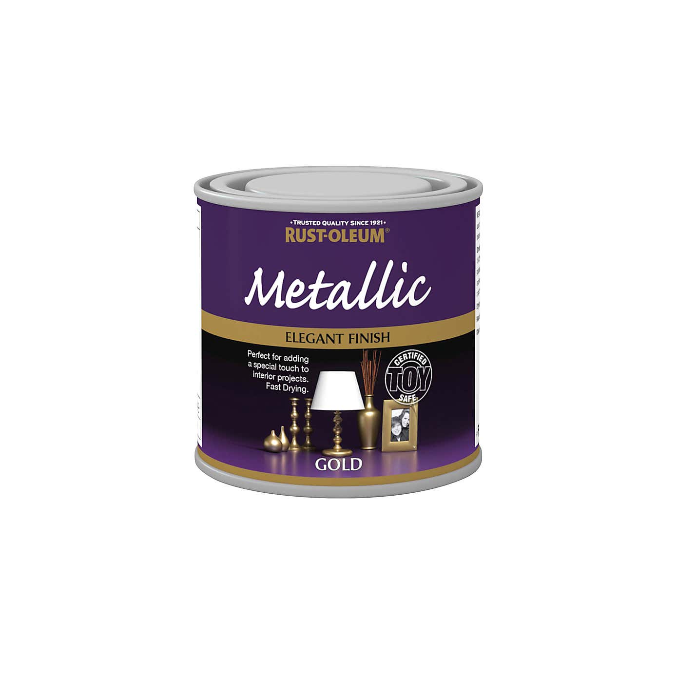 Rust-Oleum Gold Metallic Paint 250ml
