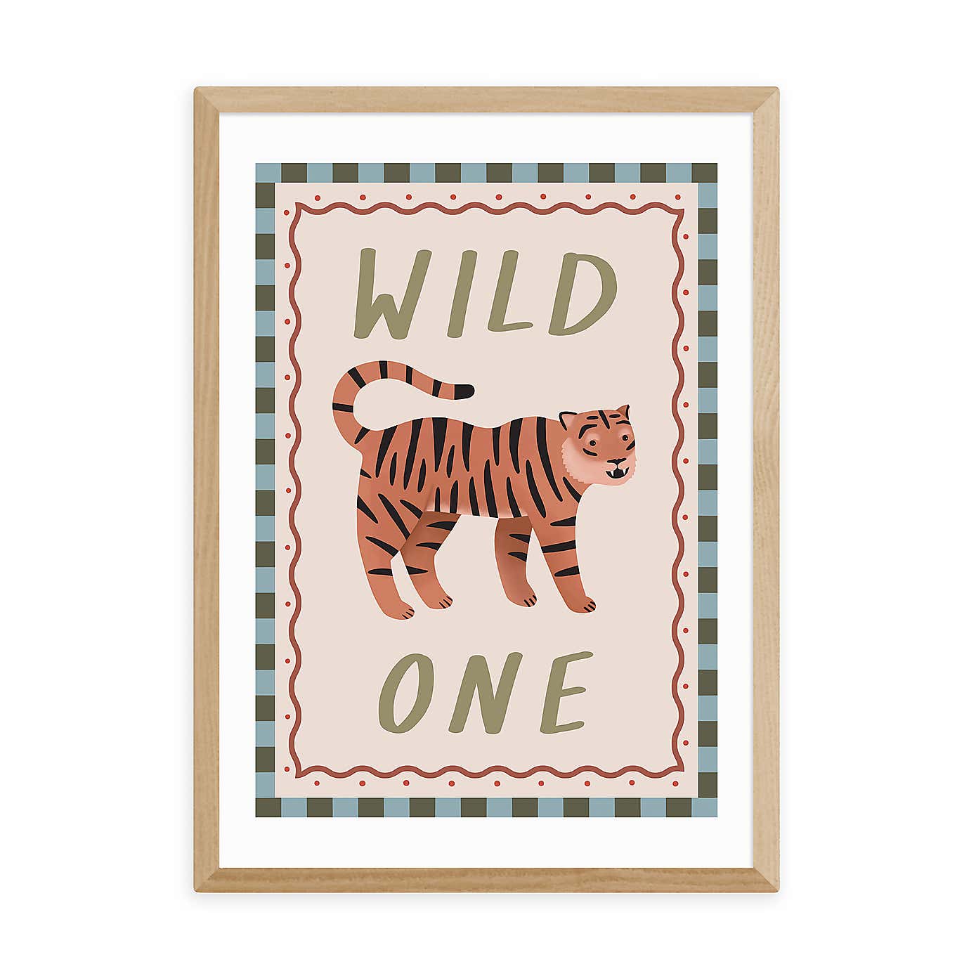 East End Prints Wild One Print by Kid of the Village