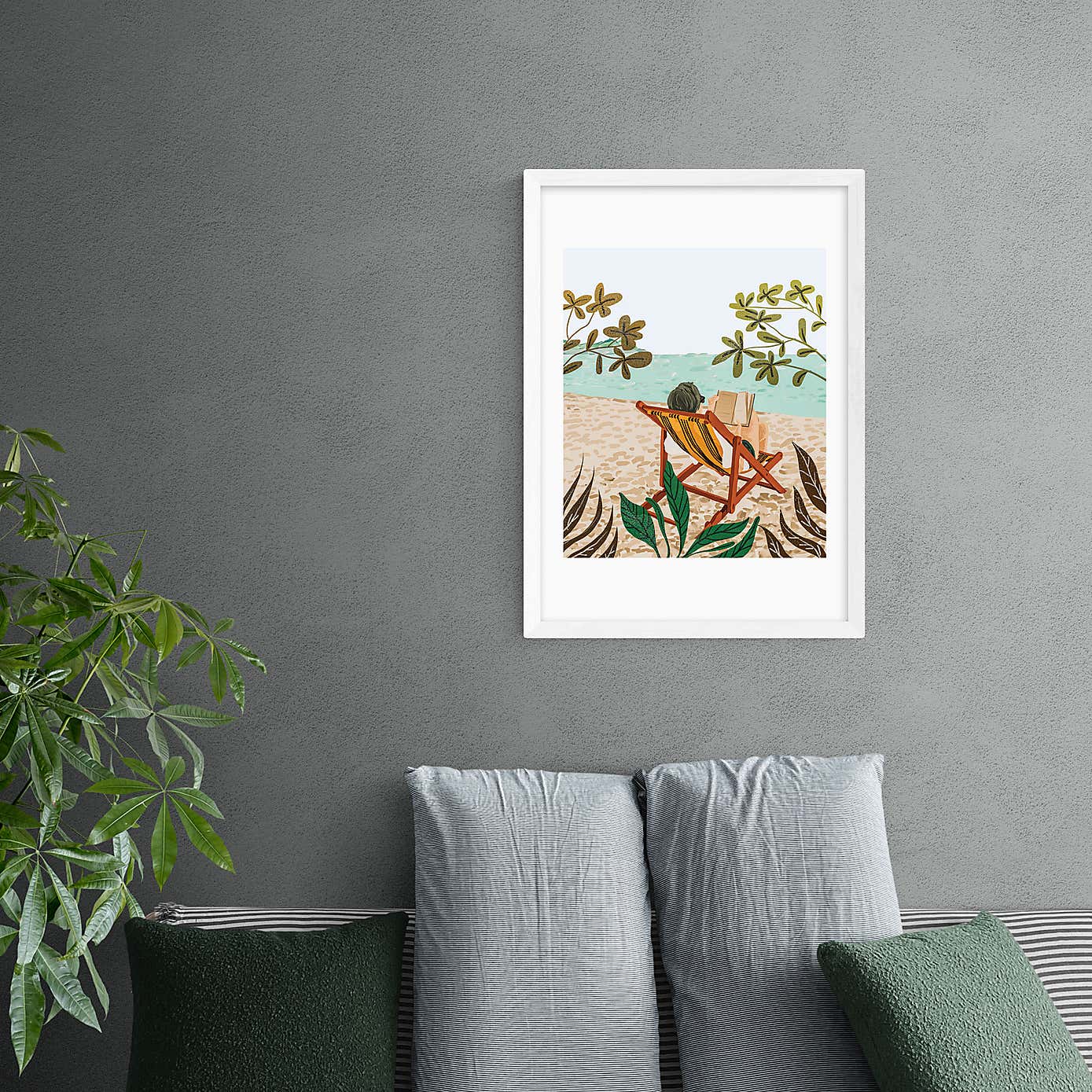 East End Prints Vacay Book Club Print