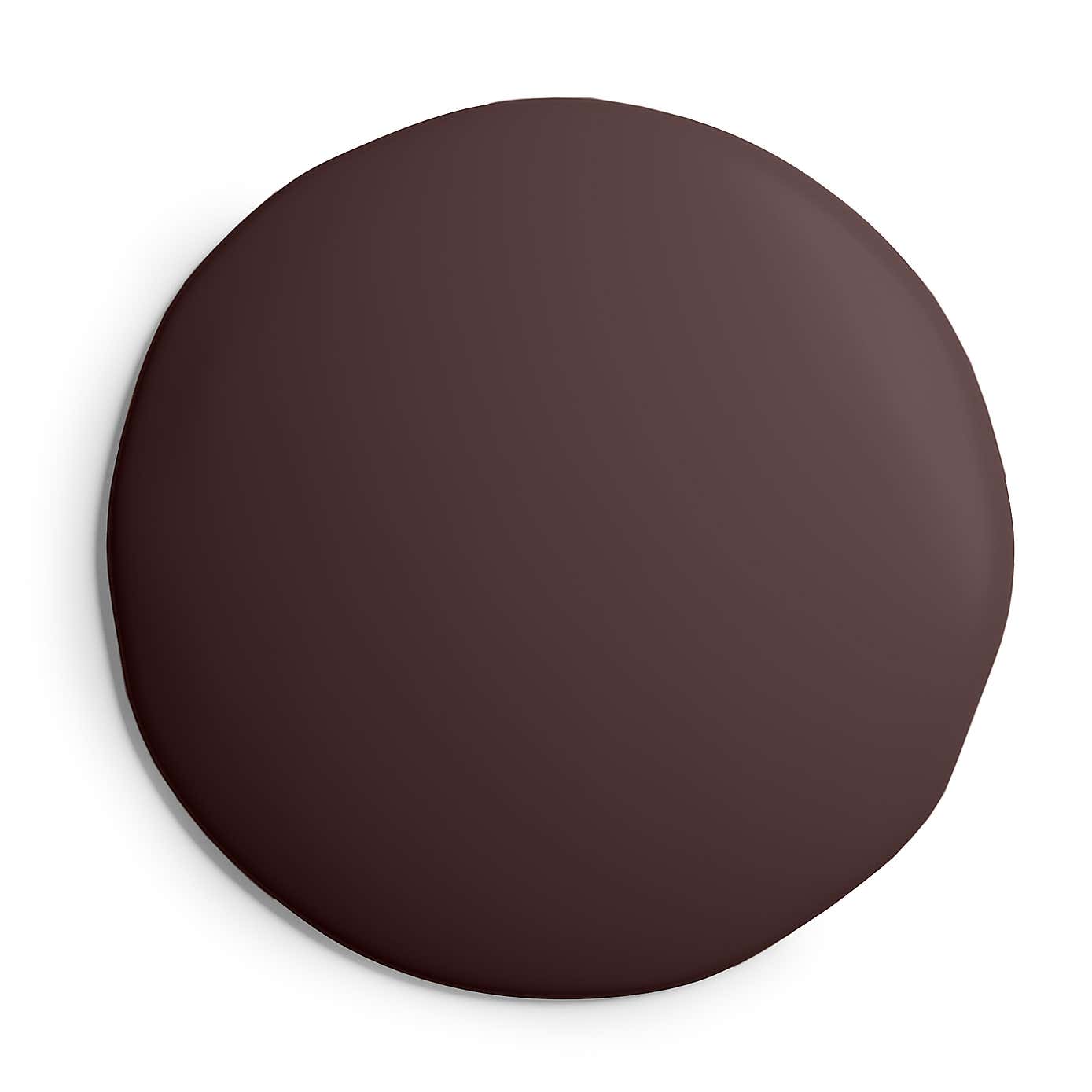Dunelm Mahogany Brown Matt Emulsion Paint